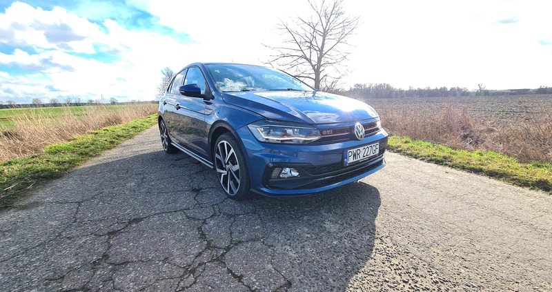 Volkswagen Polo cena 84000 przebieg: 40000, rok produkcji 2019 z Września małe 704